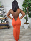 Everything Sexy Maxi Dress (Orange)