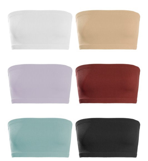 Zaris Tube Top (White)