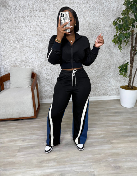 Mika Pants Set (Black) - Fitz Clothing