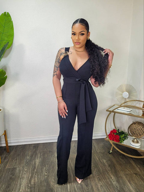 Vally Jumpsuit (Black) - Fitz Clothing