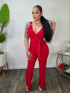 Vally Jumpsuit (Red)