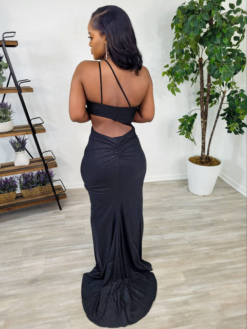 Xaz Gown (Black) - Fitz Clothing