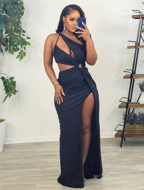 Xaz Gown (Black) - Fitz Clothing