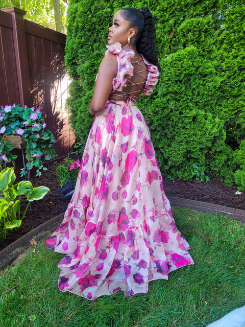 UNTOUCHABLE CHIC FLORAL MAXI DRESS - Fitz Clothing