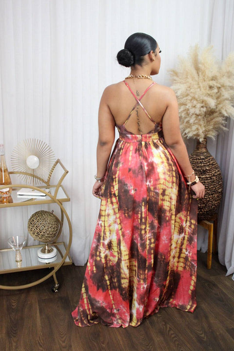 To Love Me Maxi Dress (Rust) - Fitz Clothing