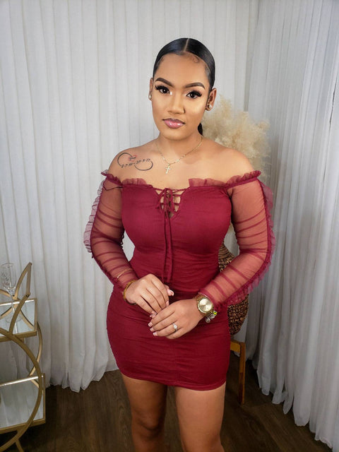 Caliana Mini (Burgundy) - Fitz Clothing