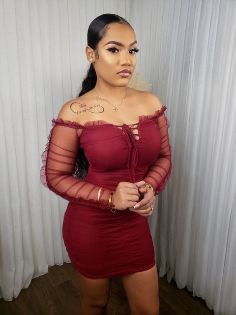 Caliana Mini (Burgundy) - Fitz Clothing