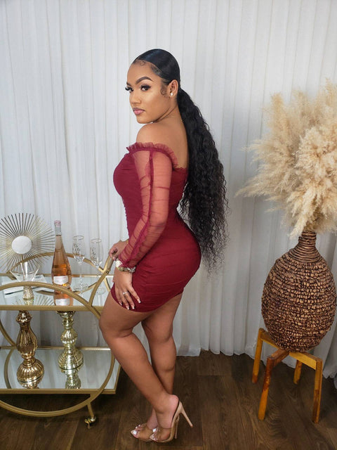 Caliana Mini (Burgundy) - Fitz Clothing