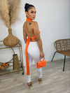 Luvell Crop Top (orange) - Fitz Clothing