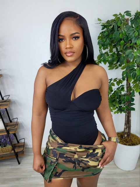 Do It Better Bodysuit (Black) - Fitz Clothing