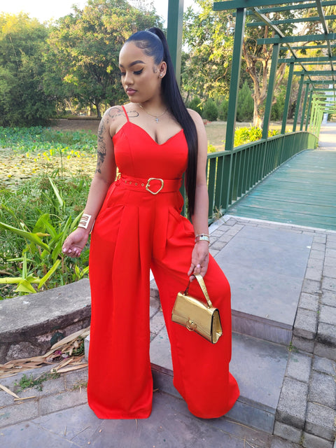 Majesty Jumpsuit (Orange) - Fitz Clothing
